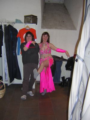 backstage